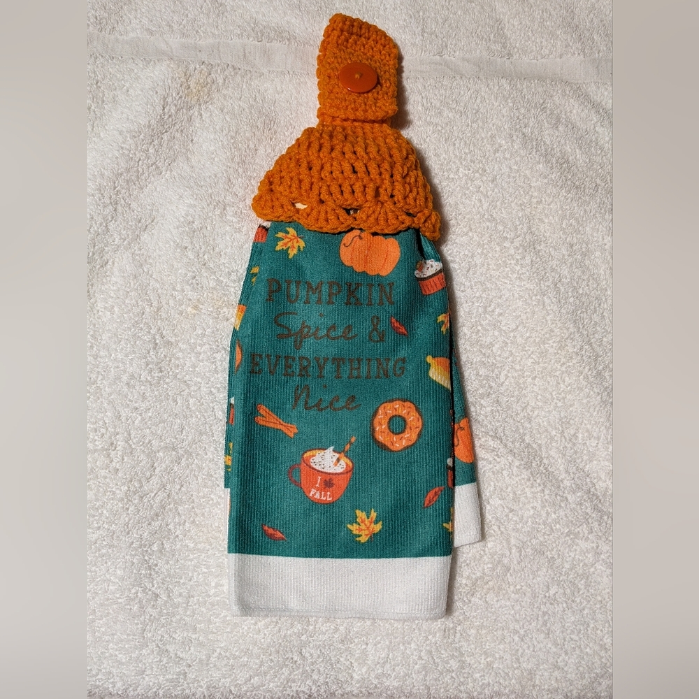 Pumpkin Spice Kitchen Towel